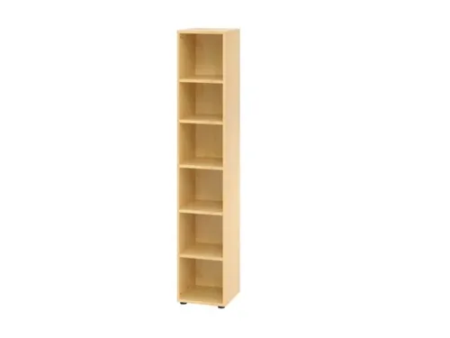 kantoorstelling,HxBxD 2156x400x400mm,5xhouten vloer,6ordnerhoogtes