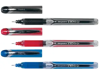 Rollerpen Pilot Hi-Tecpoint V10 Grip Brede punt 1.0mm Zwart - 2