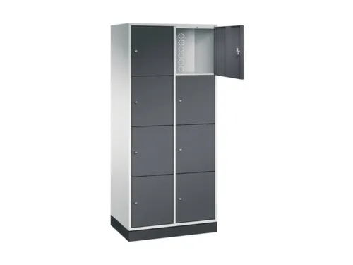 grootvolume-lockersysteem,RAL 7035/RAL 7021,HxBxD 1950x820x500mm