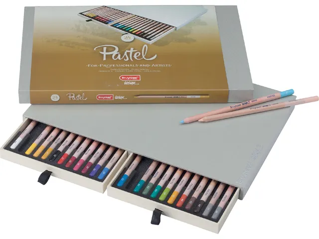 Kleurpotloden Bruynzeel 8840 Design pastel 24stuks assorti