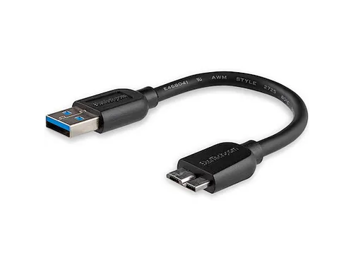 Dunne micro USB 3.0-kabel 15 cm