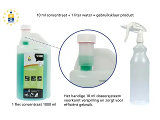Vloerreiniger Selden V300 concentraat doseerfles 1000 ml - 5