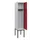 schoollocker,HxBxD 1950x400x500mm,1vak,vak B 400mm,draaigrendel