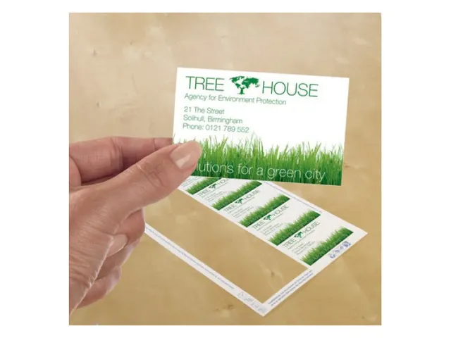 Visitekaart Avery C32011-10 85x54mm 200gr 100 stuks