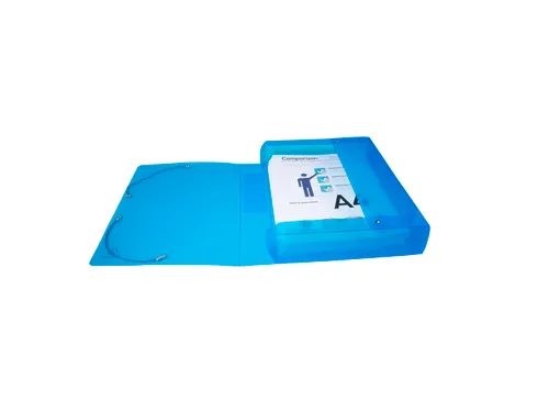 Archiefdoos IDERAMA Polypropyleen rug 60mm A4 Assorti