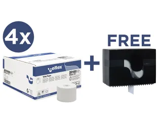 Voordeelbundel Celtex toiletpapier met gratis Megamini Bis dispenser - 1