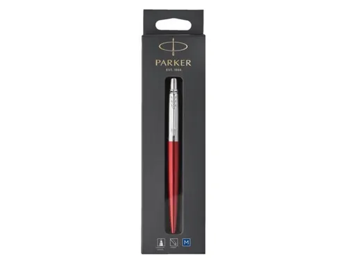 Balpen Parker Jotter Kensington red CT medium op blister