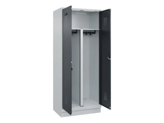 PBM-locker,HxBxD 1950x800x500mm,2vak,vak B 400mm,cil.-slot