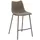 Barkruk mySOLO 4-poten Zwart met Zitting kunstleder Vintage modder