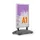 Stoepbord Aluminium Heavy Base Outdoor Dubbelzijdig A1