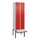 Z-garderobekast,HxBxD 2120x600x815mm,2vak,vak B 300mm,cil.-slot