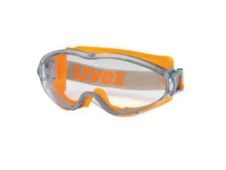 Uvex Ultrasonic 9302245 veiligheidsstofbril, heldere lens, oranje mont