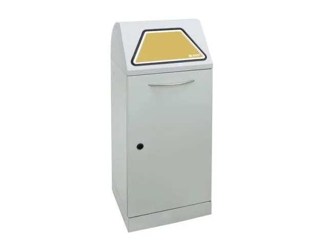 afvalverzamelaar,niet-brandbaar,1x75l,HxBxD 1000x400x380mm