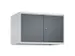 opzetkast,v. locker voor scheiding van kleding,2vak.,vak B 400mm