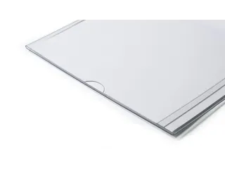 Gangpadbord magnetisch 149x149 mm PET transparant - 2