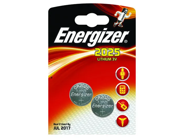 Energizer Piles CR 2025