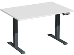 Bureau à hauteur réglable élec. HxlxP 630-1280x1200x800mm