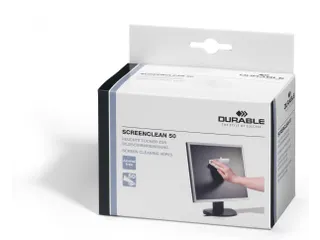 Screenclean reinigingsdoekjes doosje van 50 stuks - 1