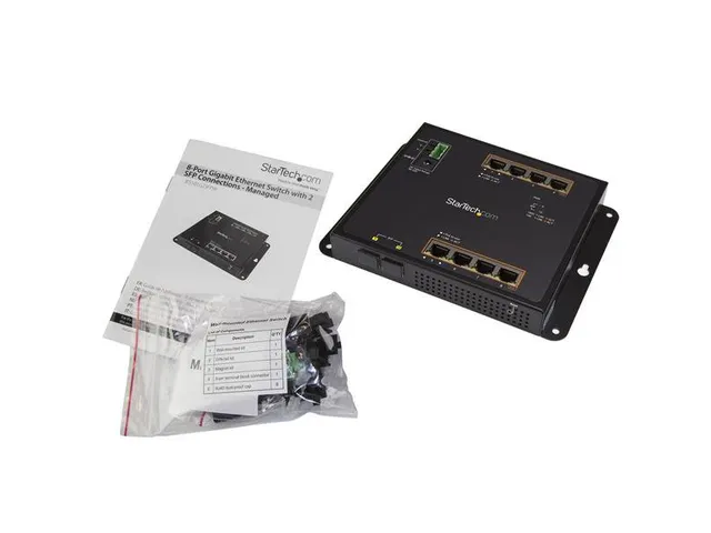 8-Poorts Poe+ Gigabit Ethernet Switch Met 2 Sfp Connecties