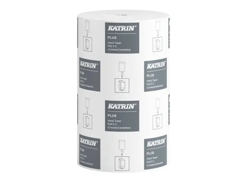 Poetspapier Katrin Plus klein 2-laags 240 vel wit