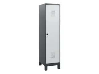 schoollocker,HxBxD 1630x400x500mm,1vak,vak B 400mm,draaigrendel,voeten - 2