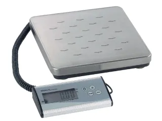 Pakketweger MAUL Cargo 120kg metalen plateau 27x27cm +9V batterij zilv - 1
