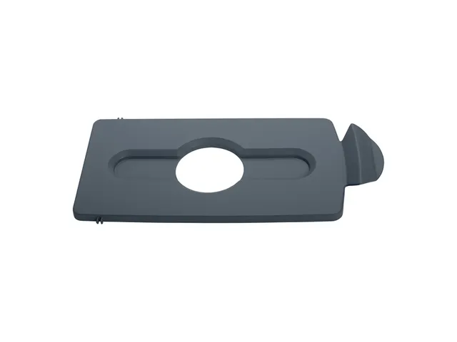 Deksel Rubbermaid Slim Jim Recyclestation inwerpopening voor flesjes e