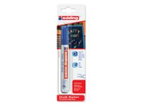 Krijtstift edding 4095 rond blauw 2-3mm blister