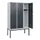 schoollocker,HxBxD 1950x1200x500mm,3vak,vak B 400mm,draaigrendel