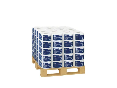 Toiletpapier Tork 1-laags Wit Advanced 110163 T2 Jumbo Pallet
