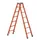 Ladder Met Sporten Bomen/sporten Glasvezel Boom L 1 88M 2X6Sporten