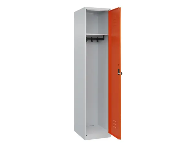 locker,HxBxD 1850x400x500mm,1vak,vak B 400mm,draaigrendel