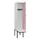 locker met bank,HxBxD 2120x400x815mm,1vak,vak B 400mm,cilinderslot