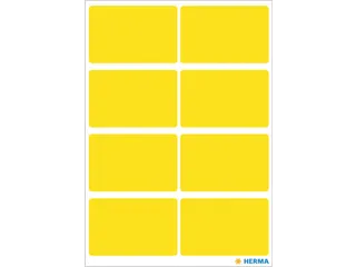 HERMA 3691 Universele etiketten 26x40mm Geel 40 stuks - 2