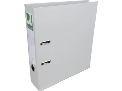 Classeur à levier A4 PP 80mm gris