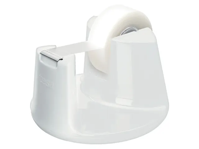 Plakbandhouder Tesa Compact wit met 1rol tape 19mmx33m