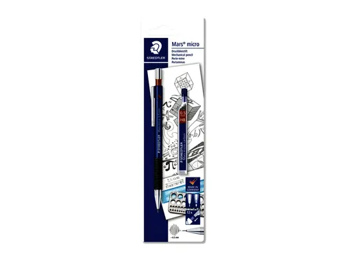 Vulpotlood Staedtler Mars micro 775 0.5mm + extra fijnstiften