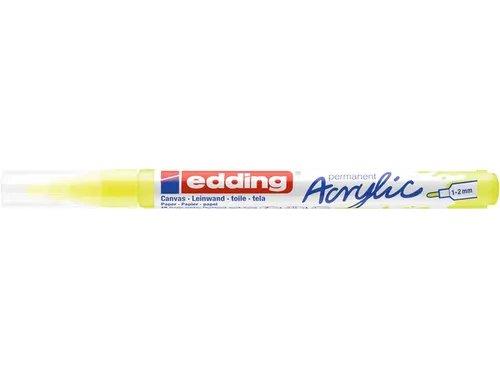 Acrylmarker edding e-5300 fijn neon geel