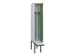 locker voor scheiding van kleding,HxBxD 2120x300x815mm,1vak