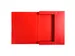 Klasseerdoos PP rug 25mm A4 rood