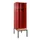 locker met bank,voor scheiding van kleding,HxBxD 2120x600x815mm,2vak