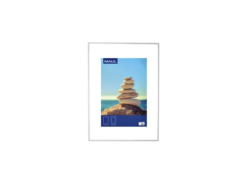 Fotolijst MAUL design 50x70cm aluminium frame zilver