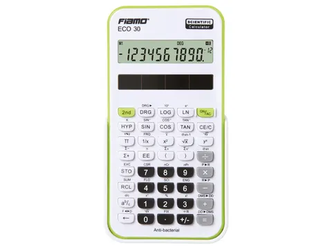 Calculator Fiamo ECO 30 GR wit-groen