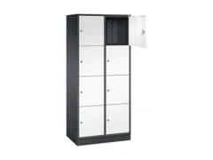 grootvolume-lockersysteem,HxBxD 1950x820x500mm,2x4vakken,cil.-slot