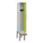 locker met bank,HxBxD 2120x300x815mm,1vak,vak B 300mm,cilinderslot