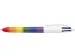 4-Kleuren balpen Bic regenboog medium assorti