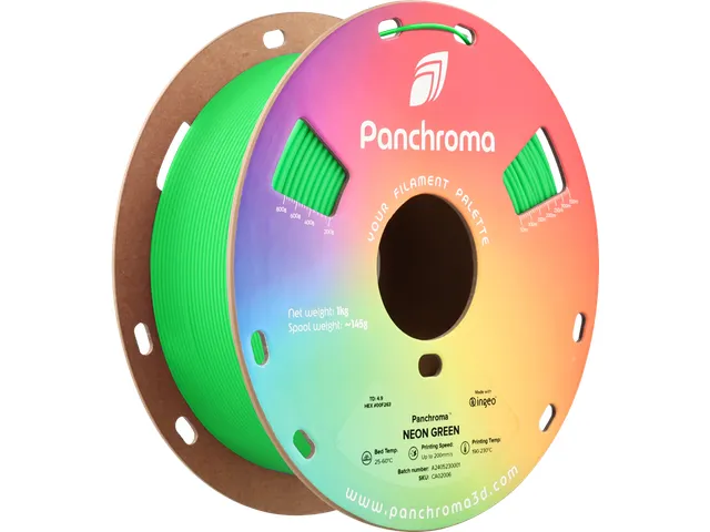 Polymaker Panchroma PLA Neon filament Green 1,75 mm 1 kg