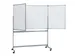 Tableau Blanc Tryptique Mobile, Maulpro, 100x150 Cm