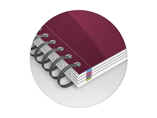Projectboek Oxford Essentials A4+ 120vel assorti