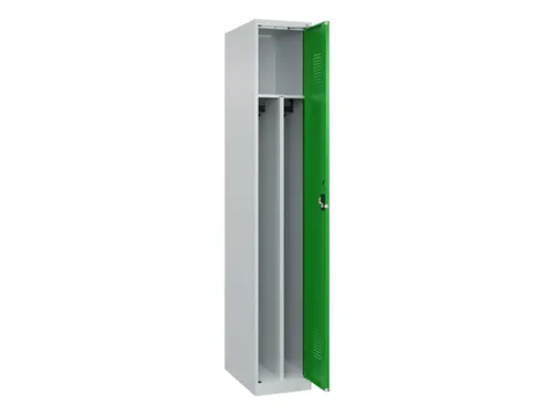 locker voor scheiding van kleding,HxBxD 1850x300x500mm,1vak